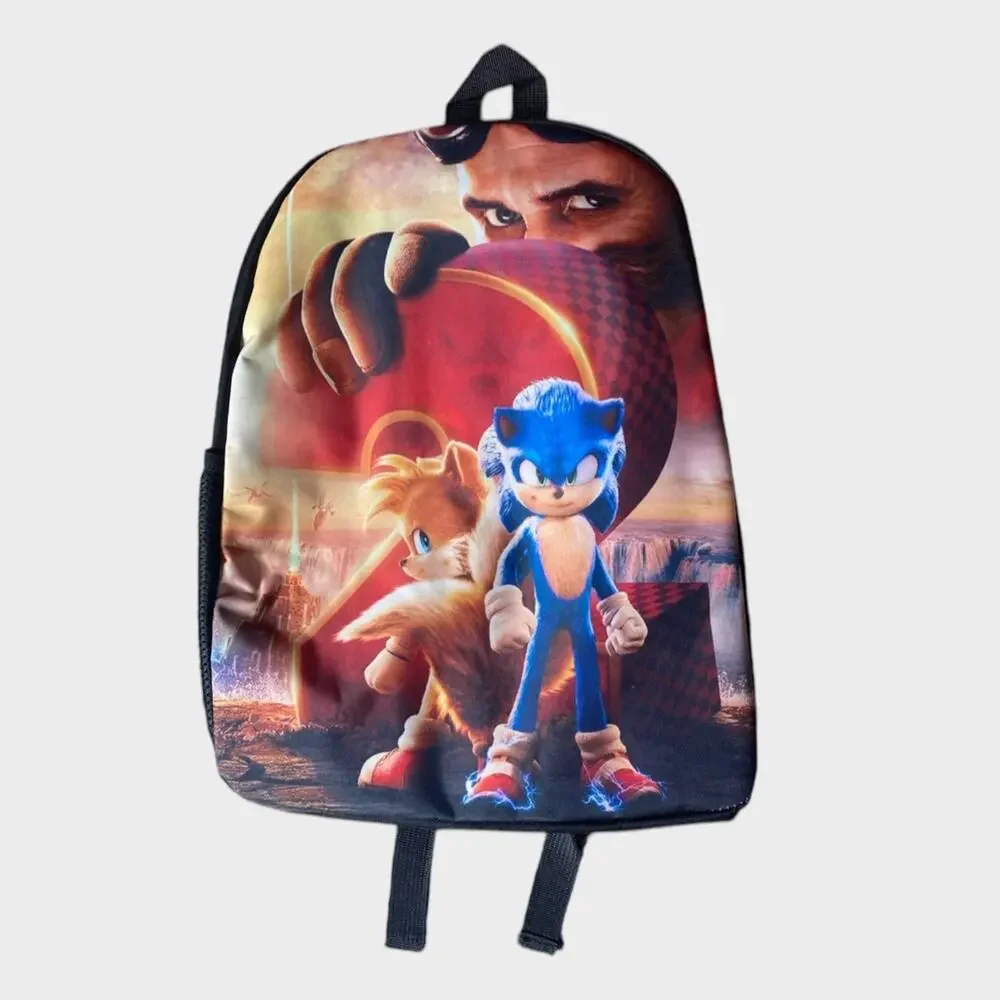 Backpack Sonic the Hedgehog Boys Girls Lightweight Backpack